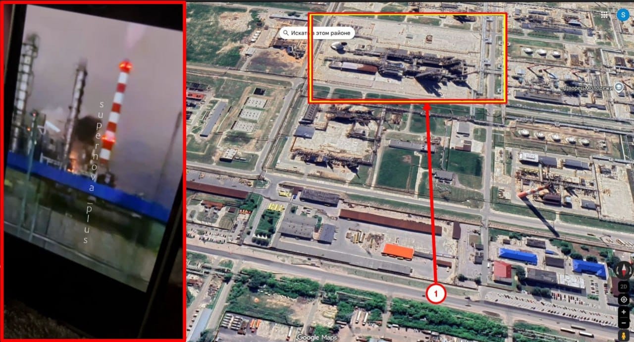 Ryazan Refinery Satellite Imagery